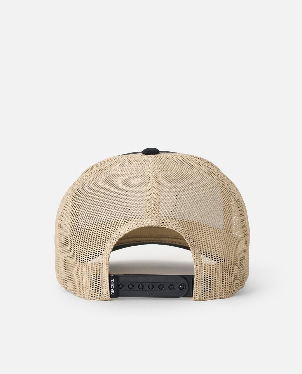 Producto Unisex Casquette Trucker Custom Curve - Black/Khaki 3/3