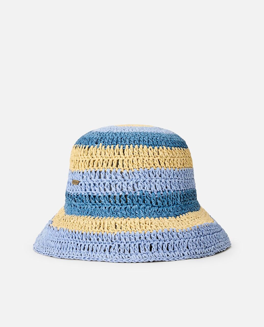 Product Unisex Chapeau crochet - Blue/Natural 3/5