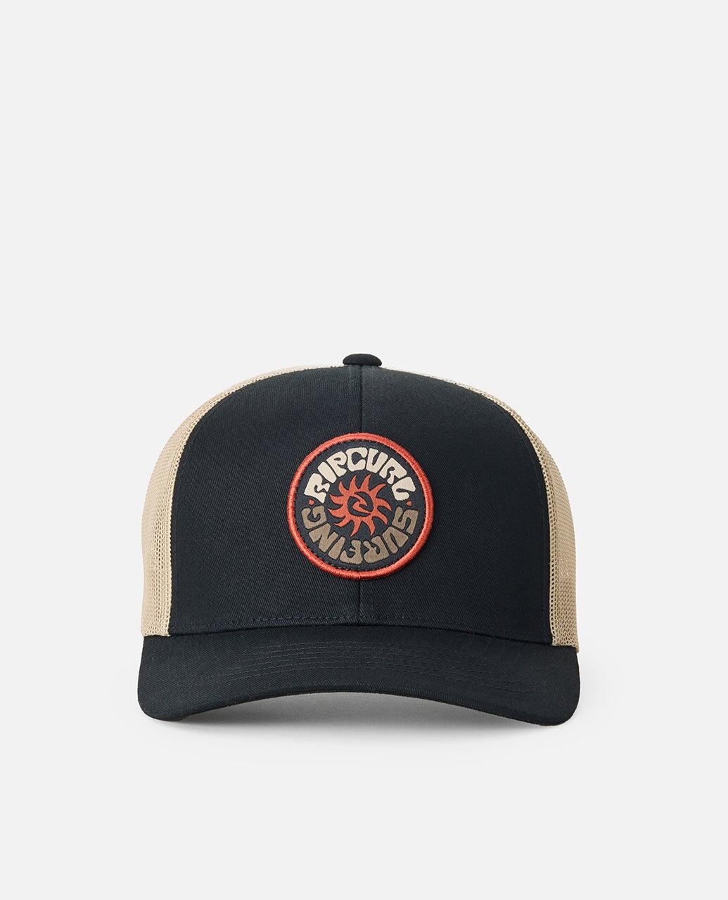 Producto Unisex Casquette Trucker Custom Curve - Black/Khaki 2/3