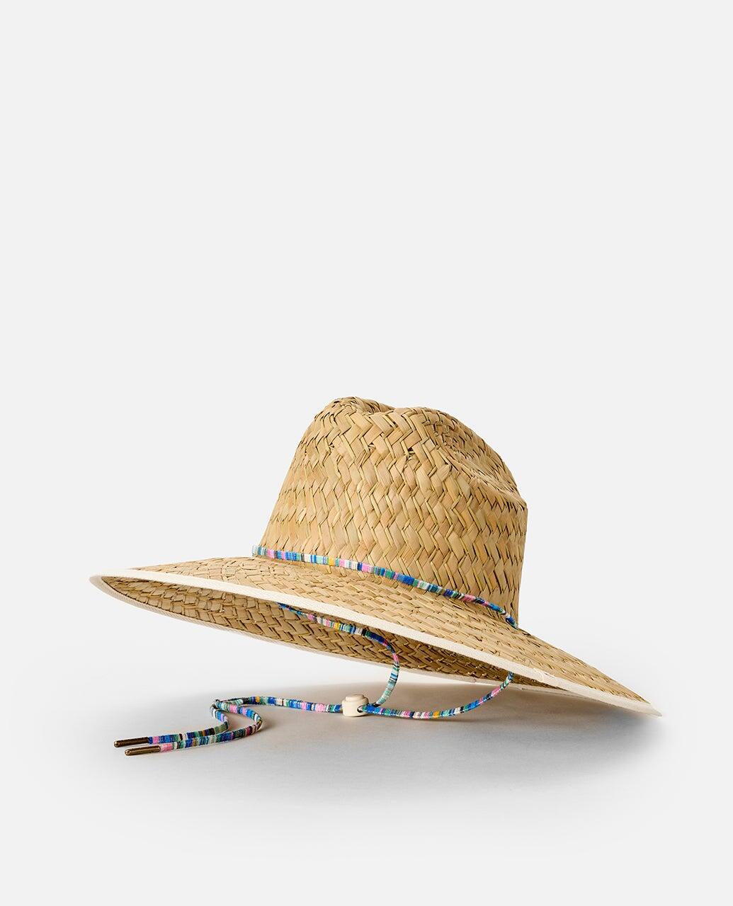 Producto Unisex Chapeau soleil Mixed Surf Straw - Natural/Blue 6/7