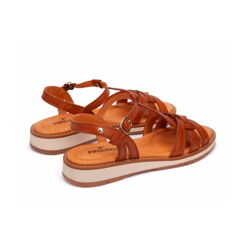 Sandales Plates Femme Pikolinos W9b-0798 Marron 3/3