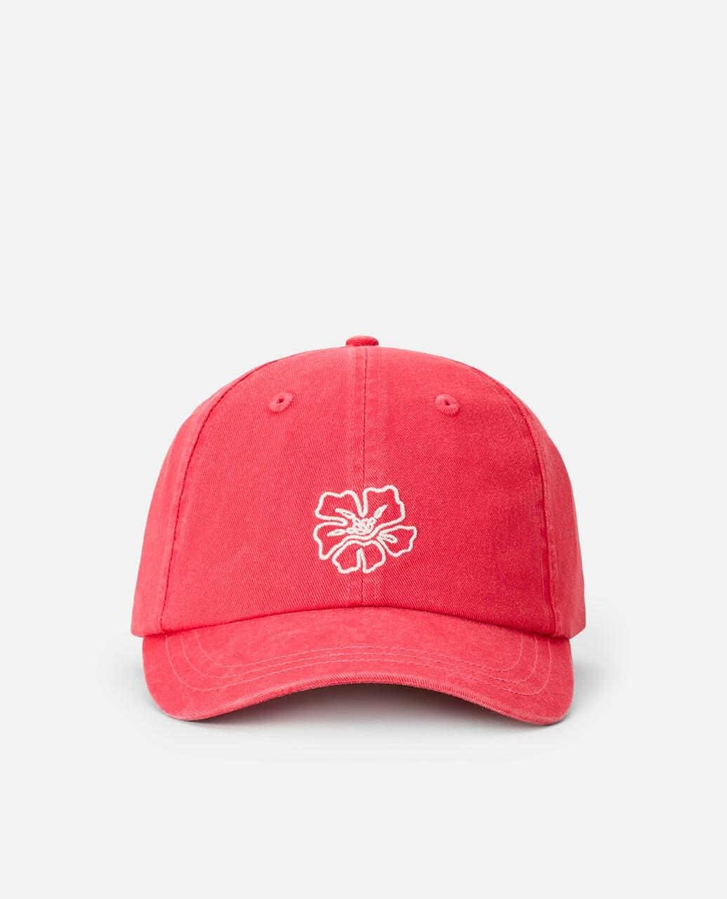 Producto Unisex Casquette 6 panneaux Mixed - Deep Red 4/4