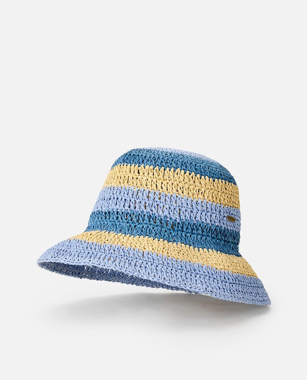 Product Unisex Chapeau crochet - Blue/Natural 5/5