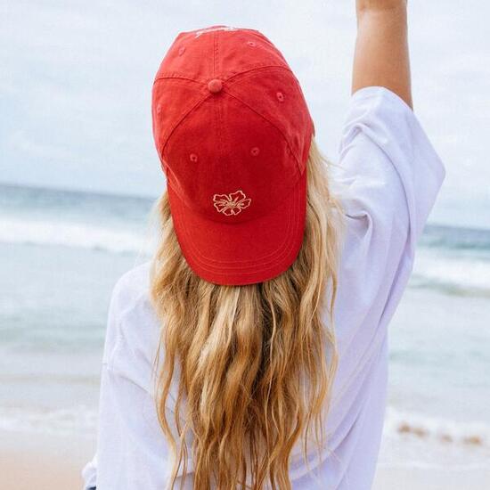 Produit Unisex Casquette 6 panneaux Mixed - Deep Red