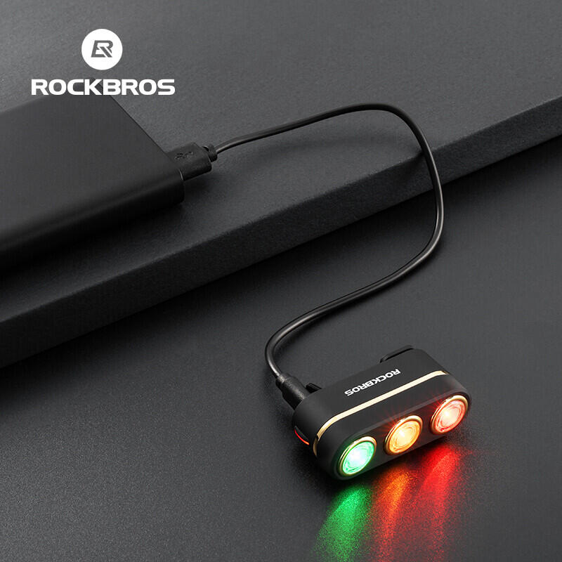 Luz trasera tricolor inteligente ROCKBROS 3/3