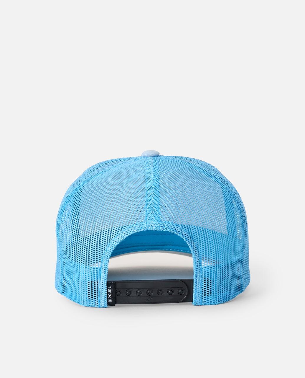 Casquette trucker Routine Curve - Bone/Blue 3/3