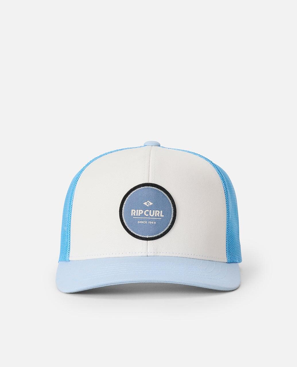 Casquette trucker Routine Curve - Bone/Blue 2/3