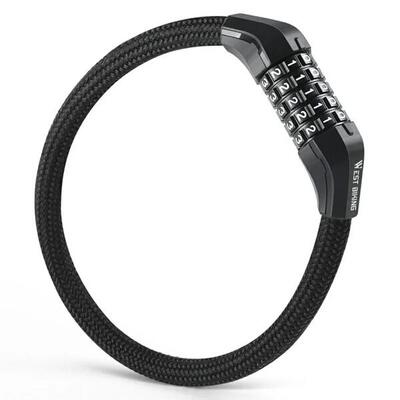 Serratura combinazione elettrica 5 cifre cavo acciaio