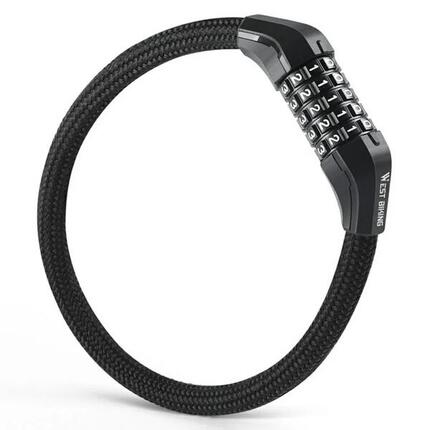 Verrou de combinaison électrique de vélo 5 chiffres câble en acier