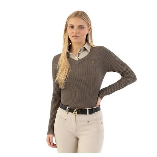 Pull col V en maille femme ANKY ATC261303