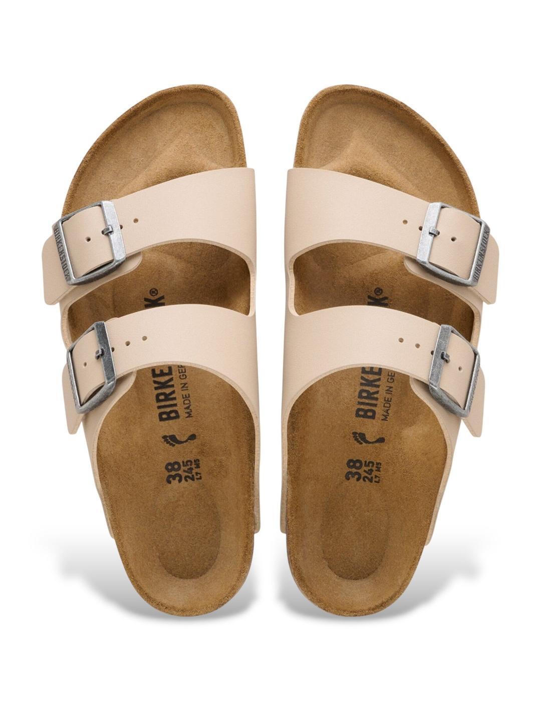 Sandales pour femme Birkenstock Beige 5/7