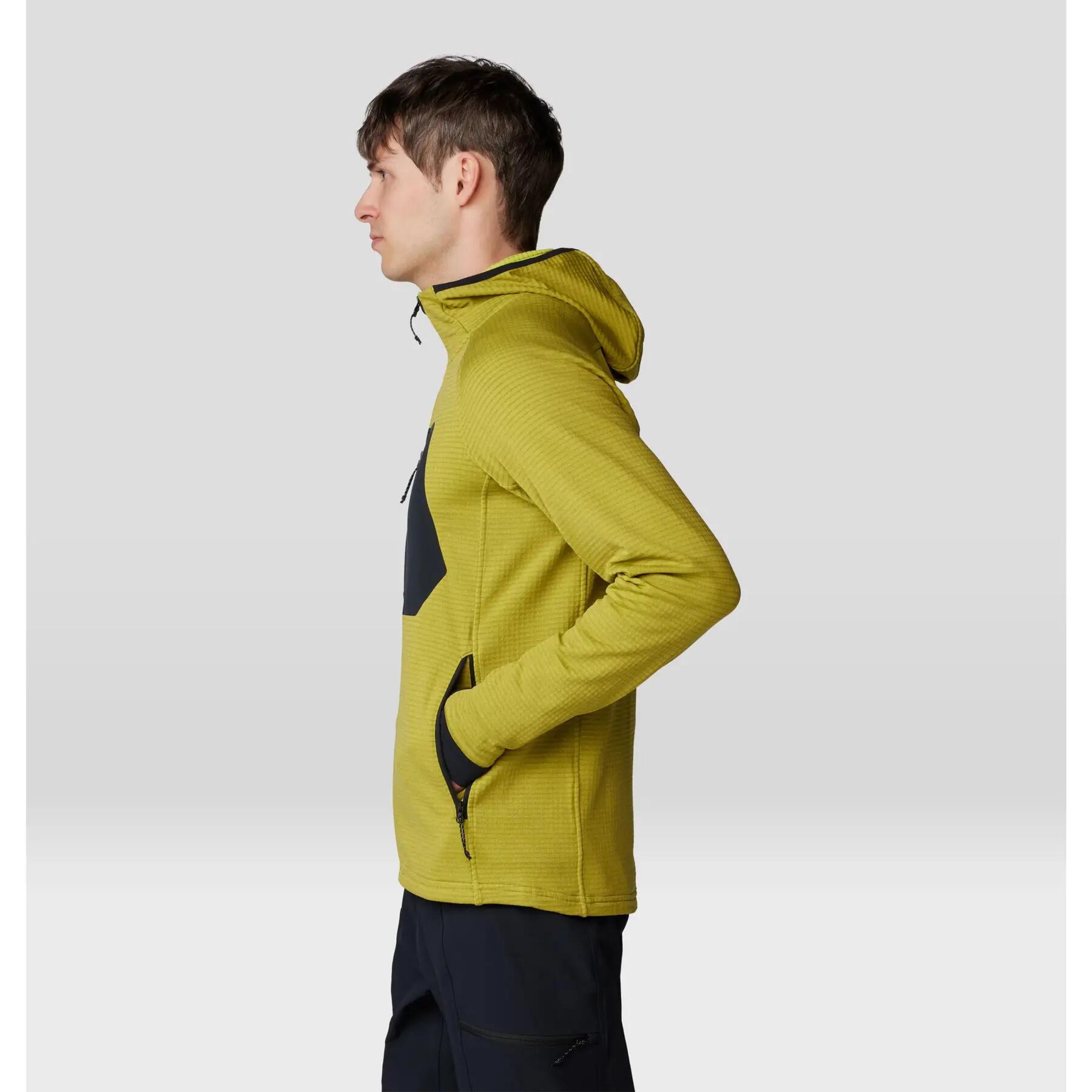 Sudadera con capucha y cremallera Mountain Hardwear Polartec® Power Grid™ 3/3