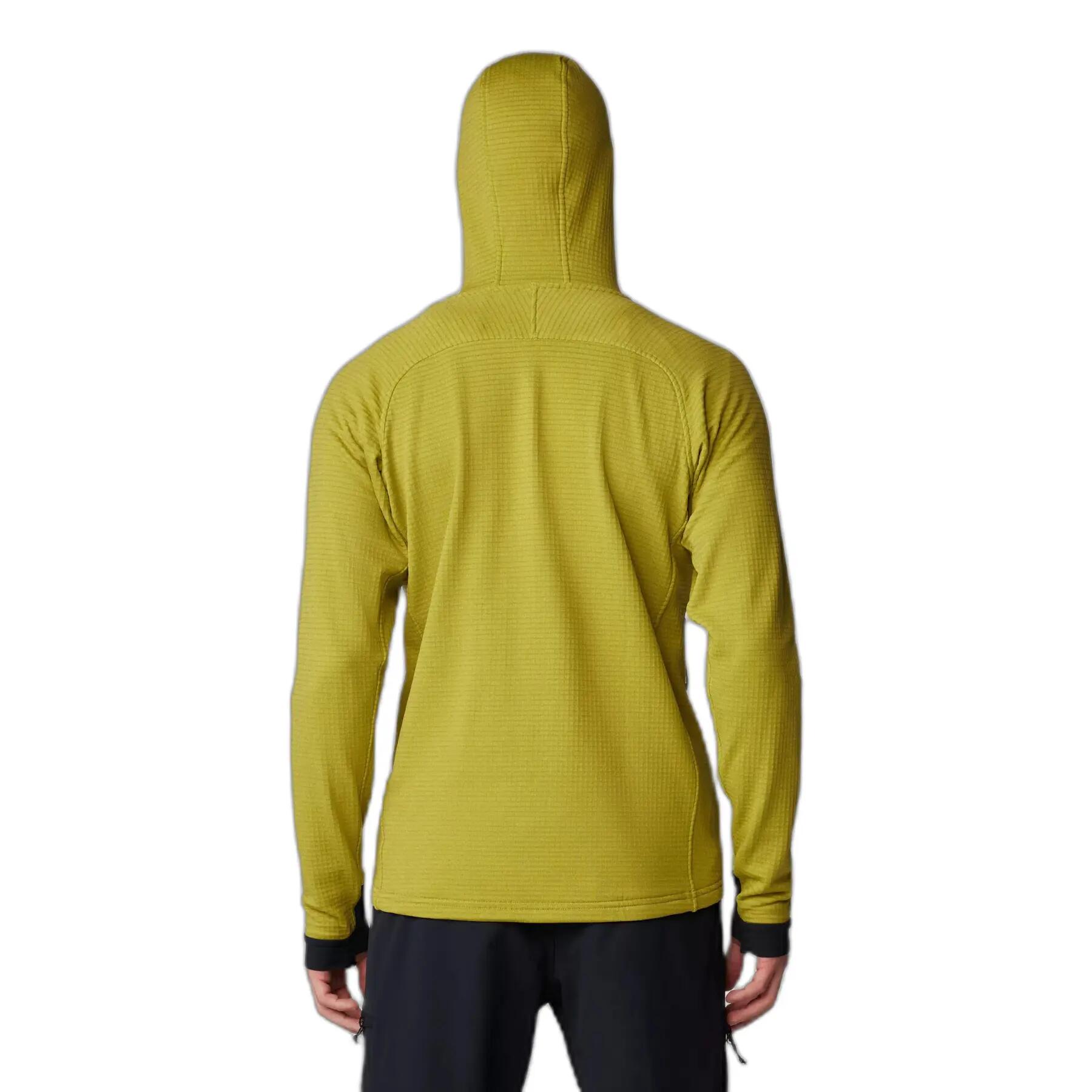 Sudadera con capucha y cremallera Mountain Hardwear Polartec® Power Grid™ 2/3