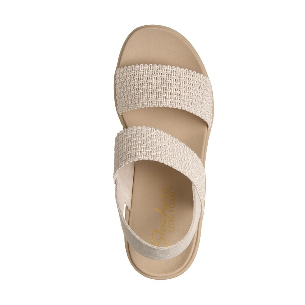 Cali Day BLANC  - SANDALE FEMME  Vegana Skechers 5/7
