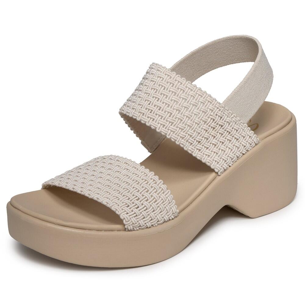 Cali Day BLANC  - SANDALE FEMME  Vegana Skechers 4/7