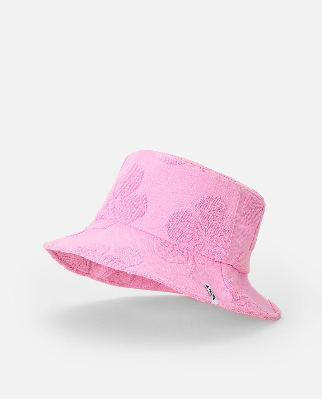 Chapeau Sun Rays Terry Bucket - Pink 7/7
