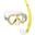 Set snorkeling Mares AQ - SEAHORSE, Galben
