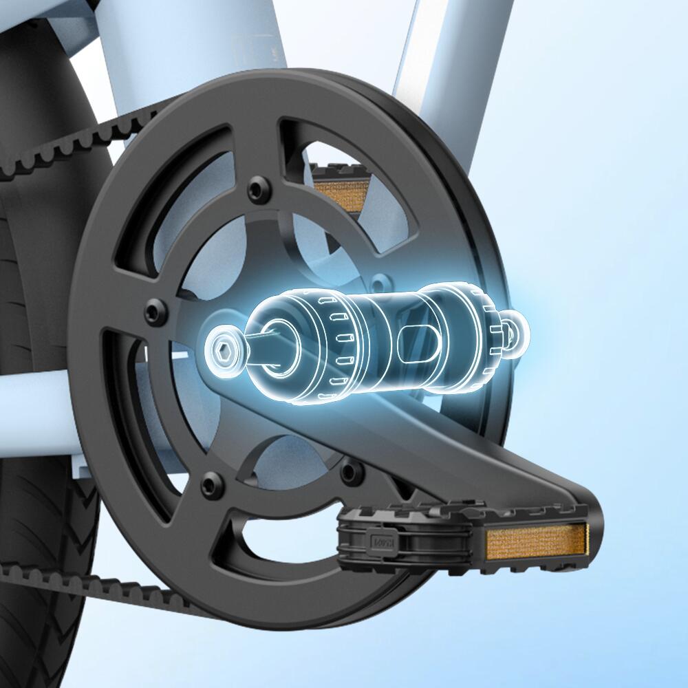 ADO EBike Air20 Ultra Faltbares E-Fahrrad klapprad,bafang motor, 3Gang 6/7