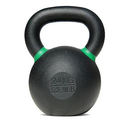 Kettlebell - 24 kg - Revêtement en poudre