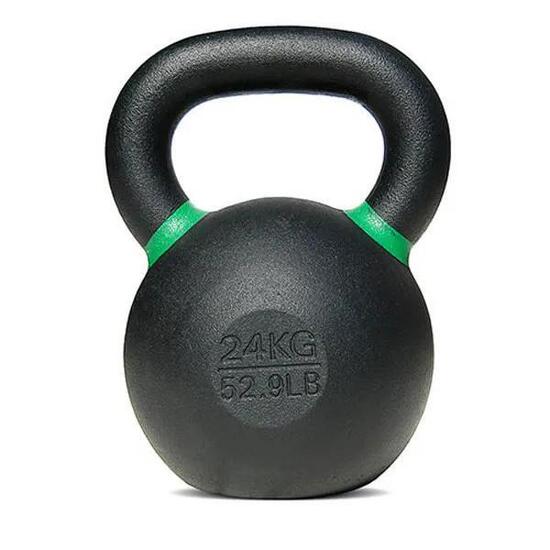 Kettlebell - 24 kg - Revêtement en poudre