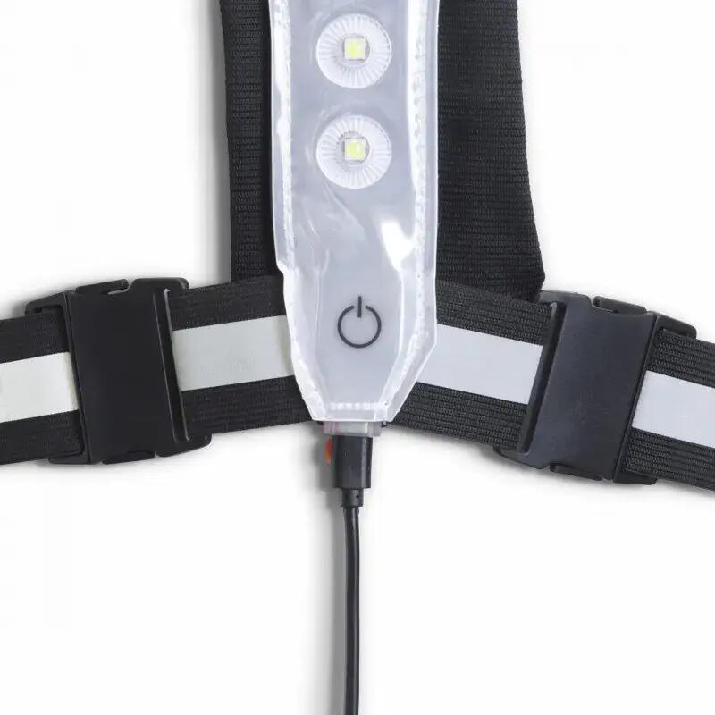 Gilet réfléchissant pour course à pied LED USB-C rechargeable London 200 2/7