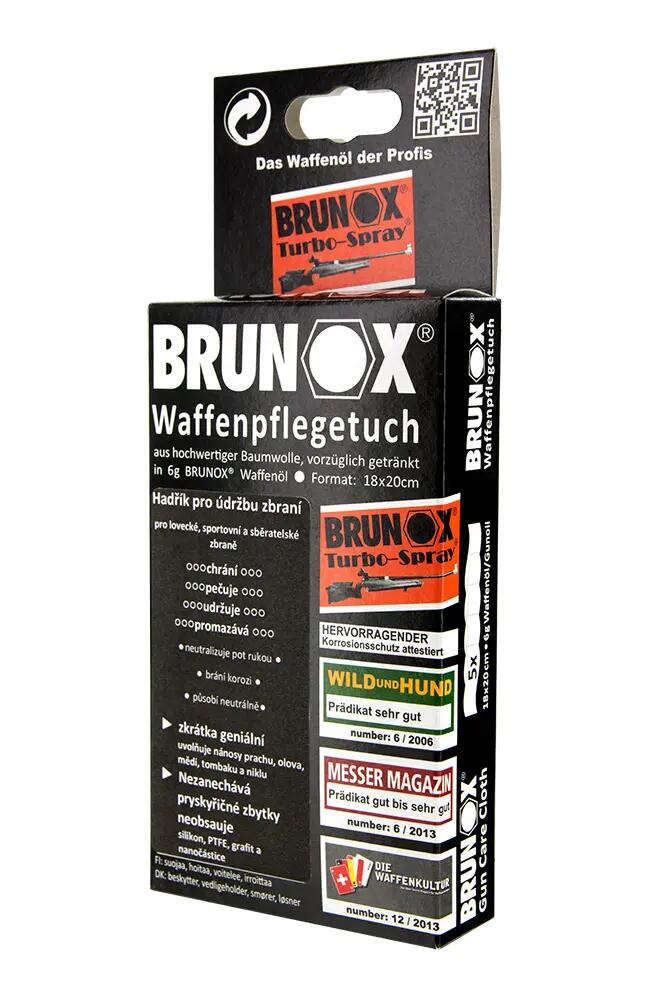 Set 5 servetele curatare arme de foc Brunox Gun Care Cloth 3/5