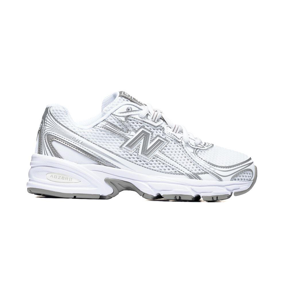 New Balance 740 Kids White Silver Metallic