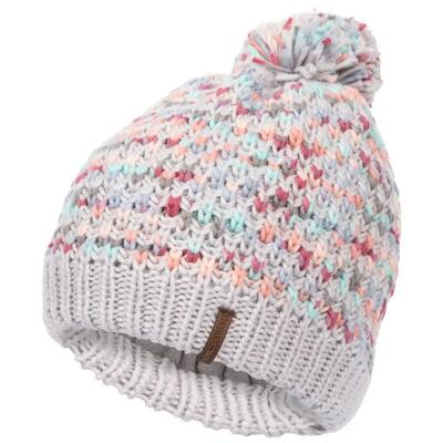 Cappello A Cuffia Space Dye Donna Trespass Irmina Grigio Pallido