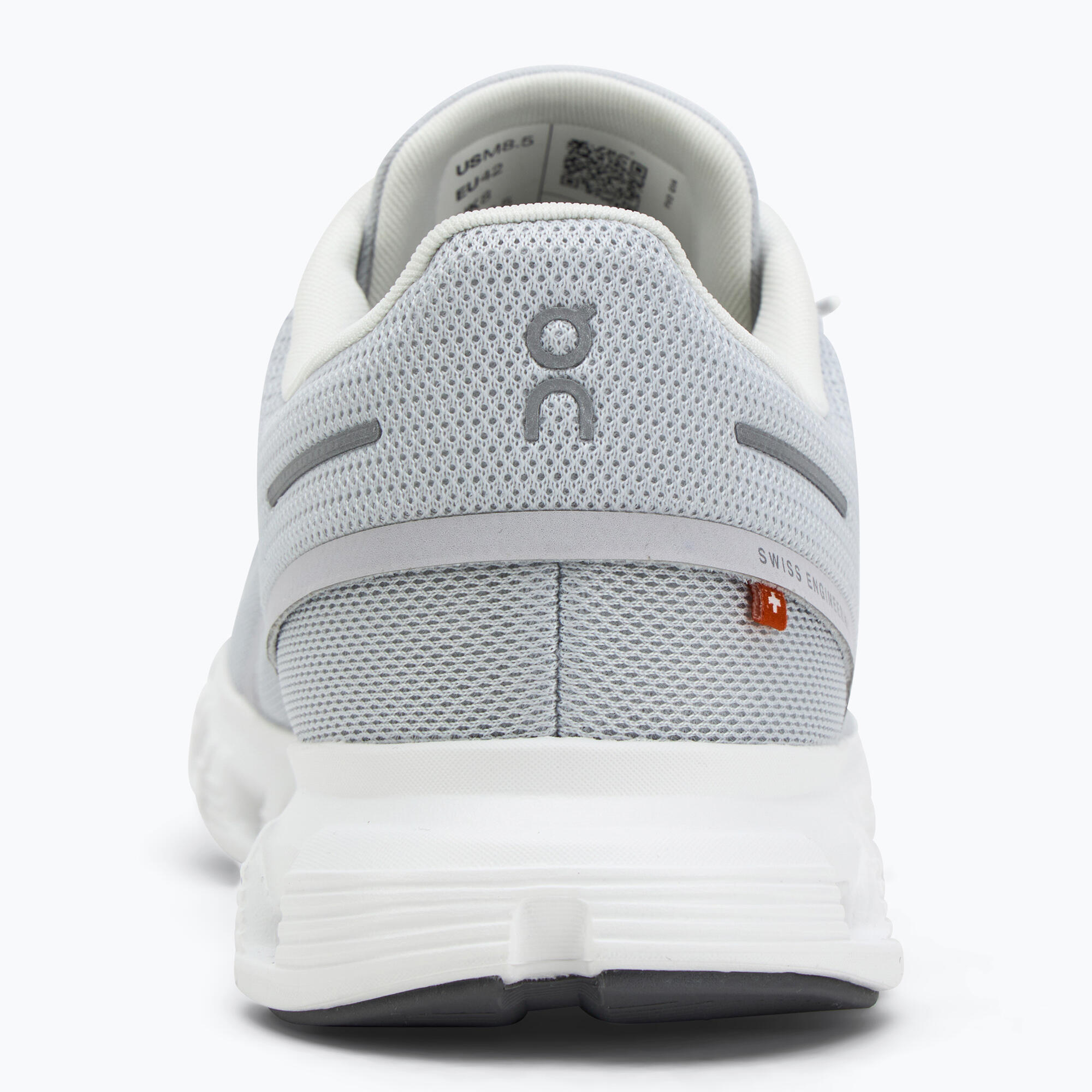 Zapatillas Grises On Running Cloud 6 Glazier/White Cómodas y Ligeras 6/7