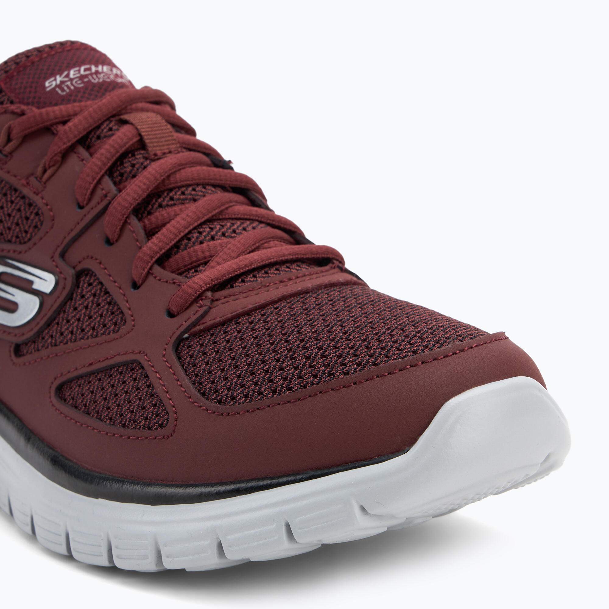 Skechers Leshur Track 52635 BBK Uomo Sneakers Nere Sportive Leggere Comode EU 41 7/7