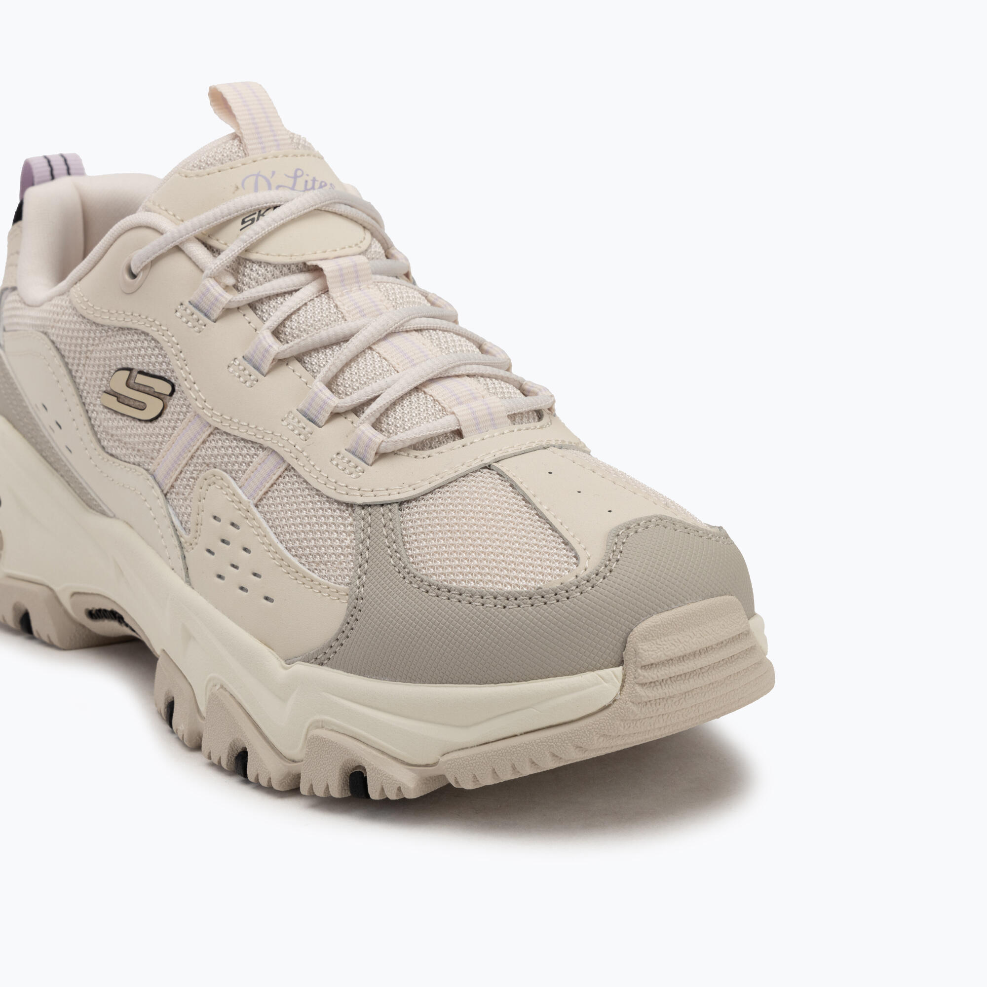 Chaussures femme Skechers D'Lites Hiker beige 7/7