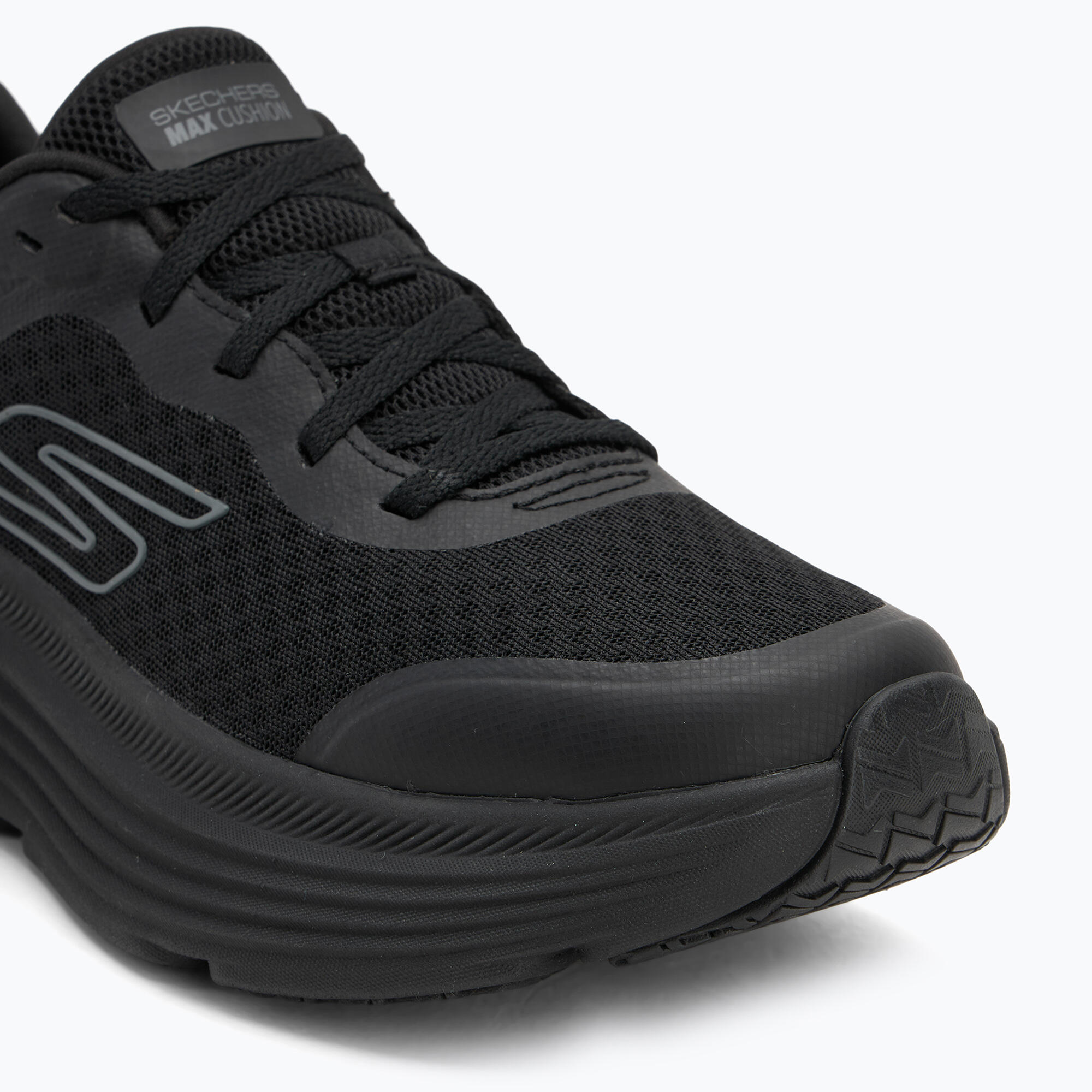 Zapatillas Sckechers Mujer Max Cushioning - Endeavour Negro 7/7
