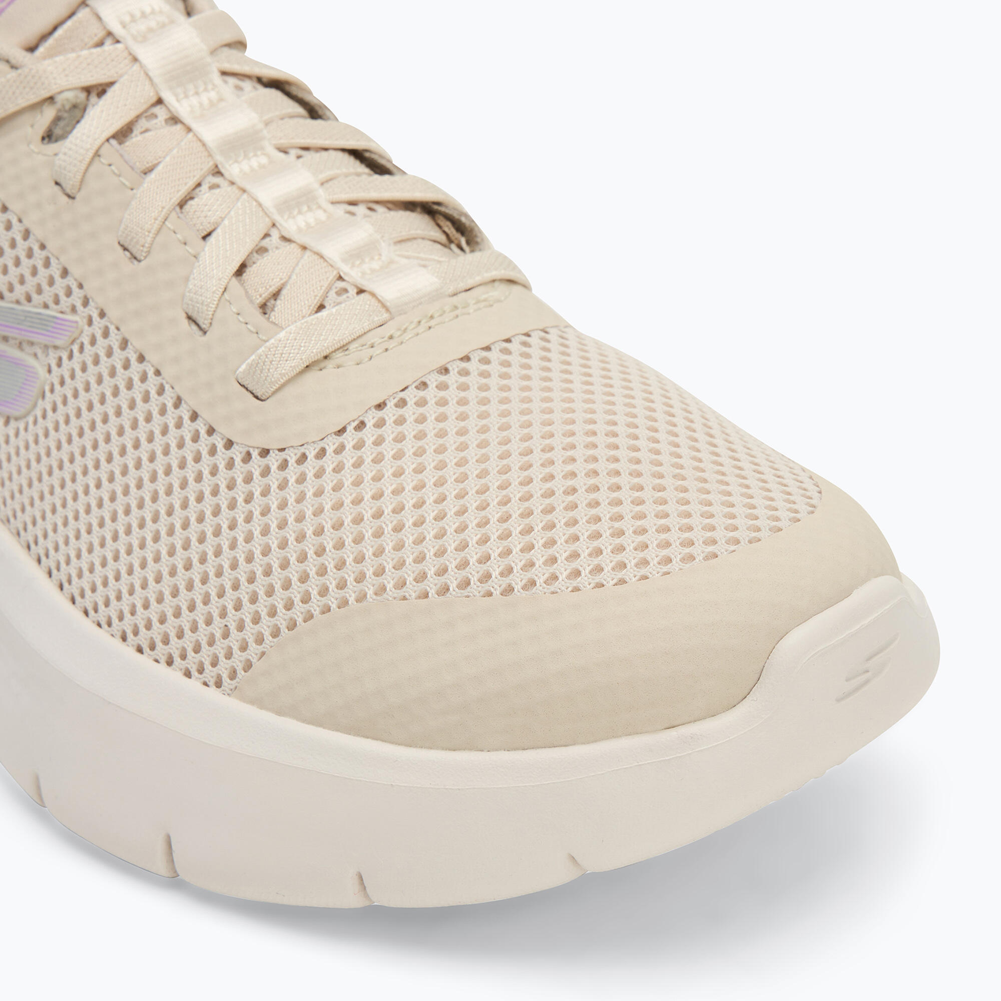 Tênis Brancos Skechers Go Walk Flex Feminino Grand Entry Branco 7/7