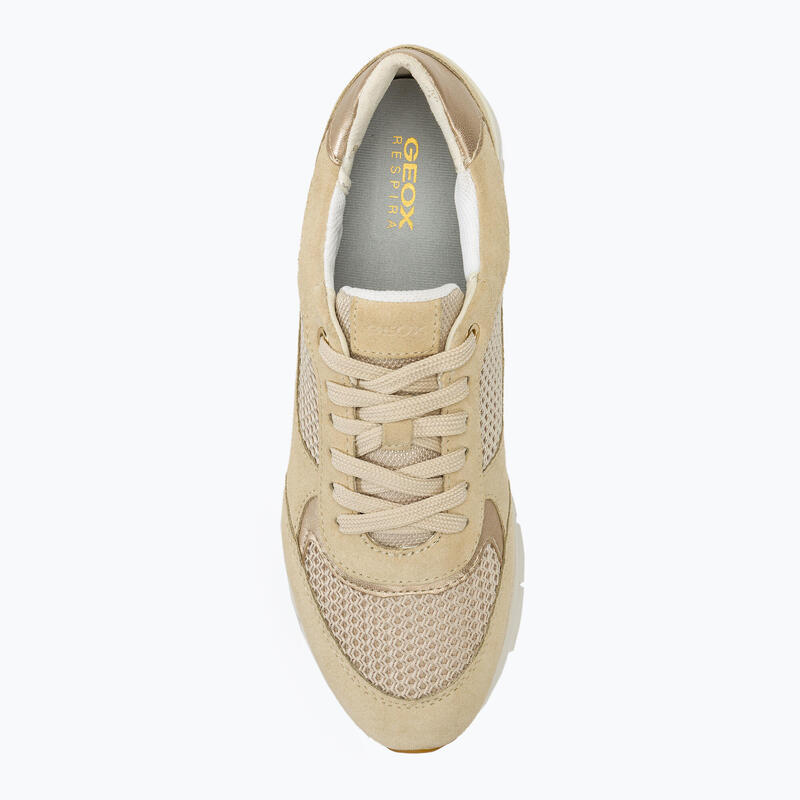 Pantofi Sport Geox Model D Sukie Culoare Maro Deschis