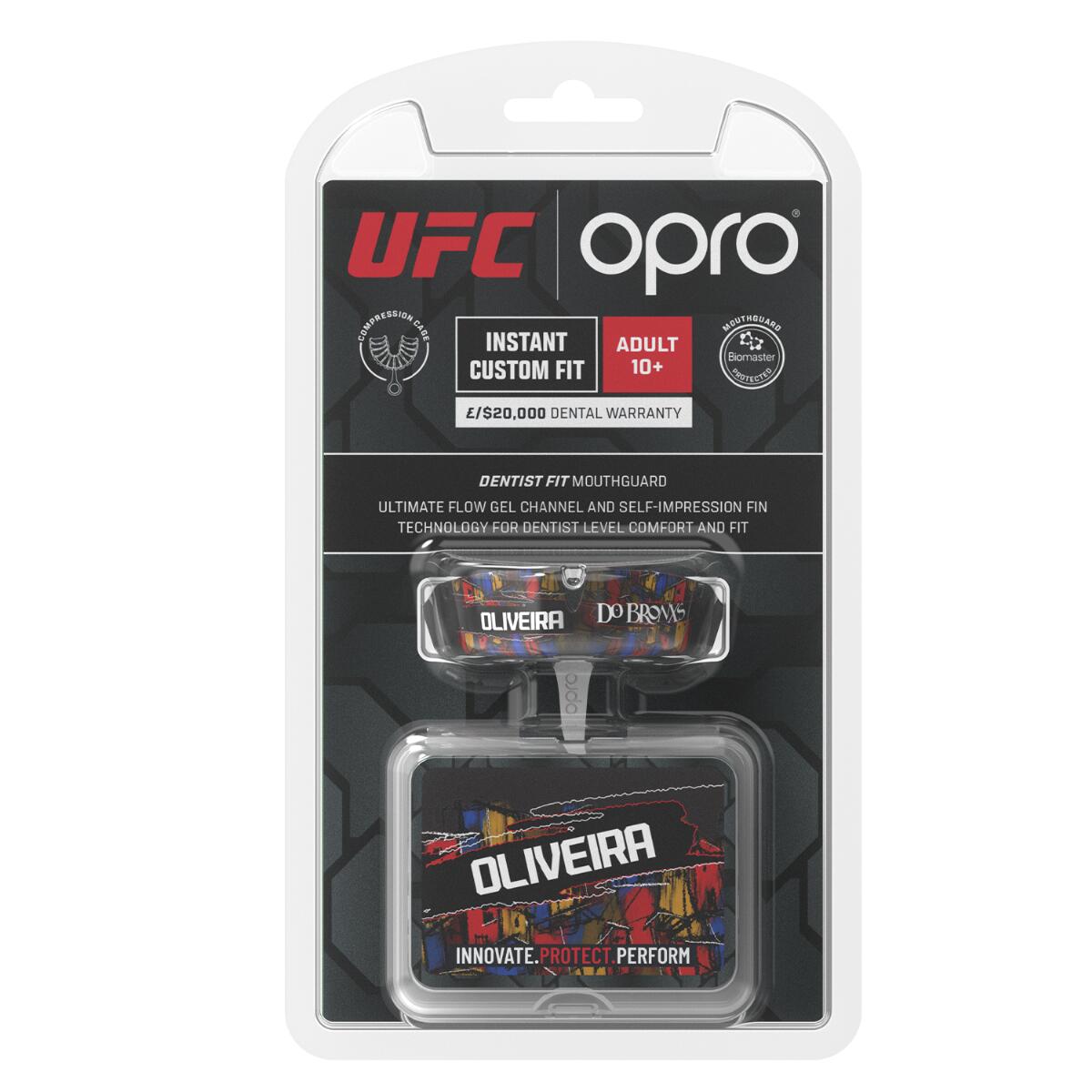 Paradenti UFC Instant Custom Fit OPRO – Oliveira 5/7