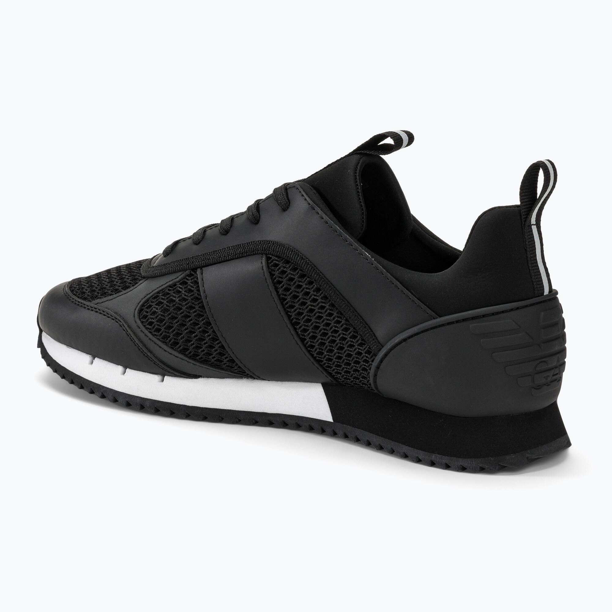 Buty EA7 Emporio Armani Black & White Laces 3/7