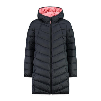 Doudoune à capuche longue fille CMP