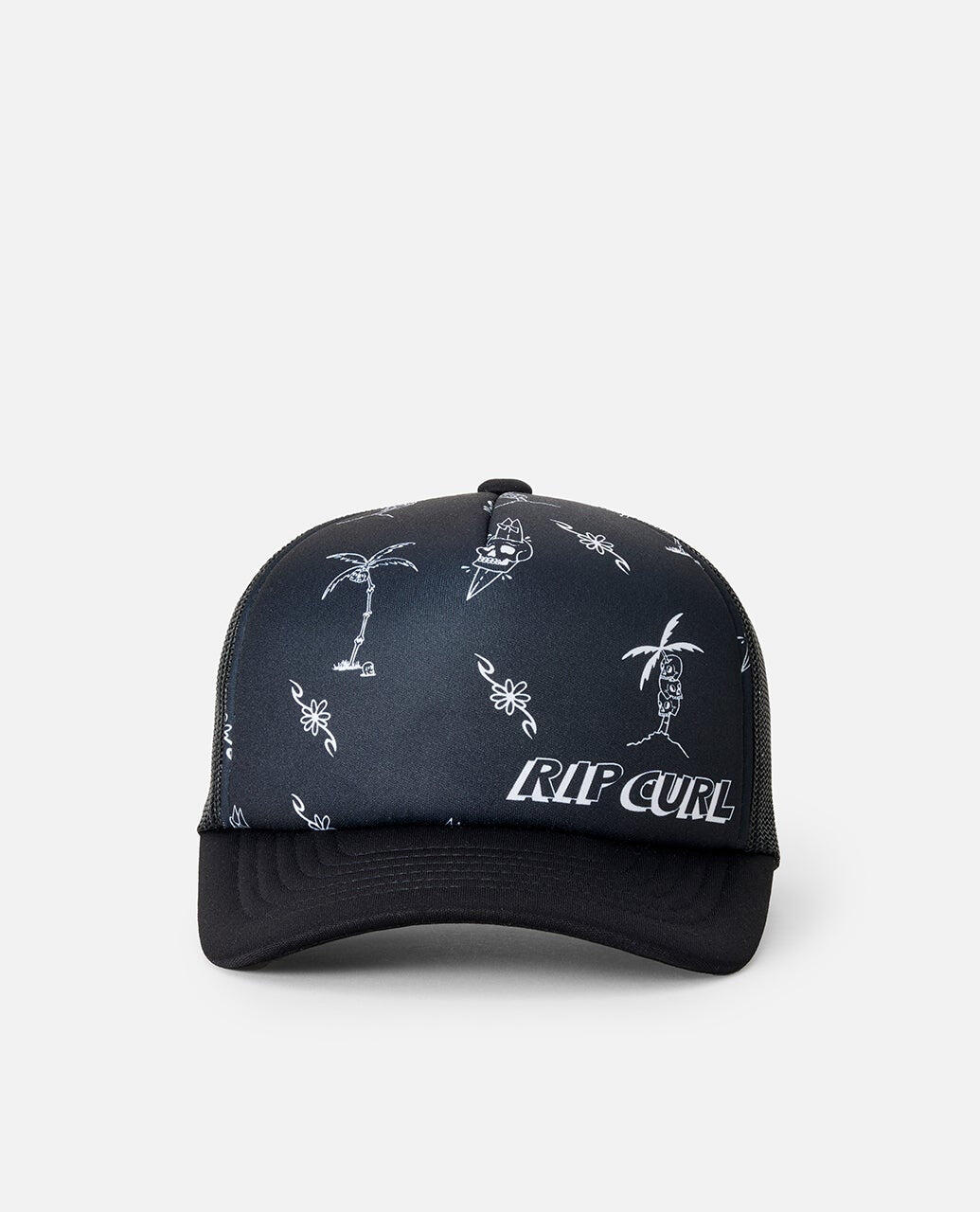 Chapeau Weekend Trucker Enfant - Washed Black/Black 2/3