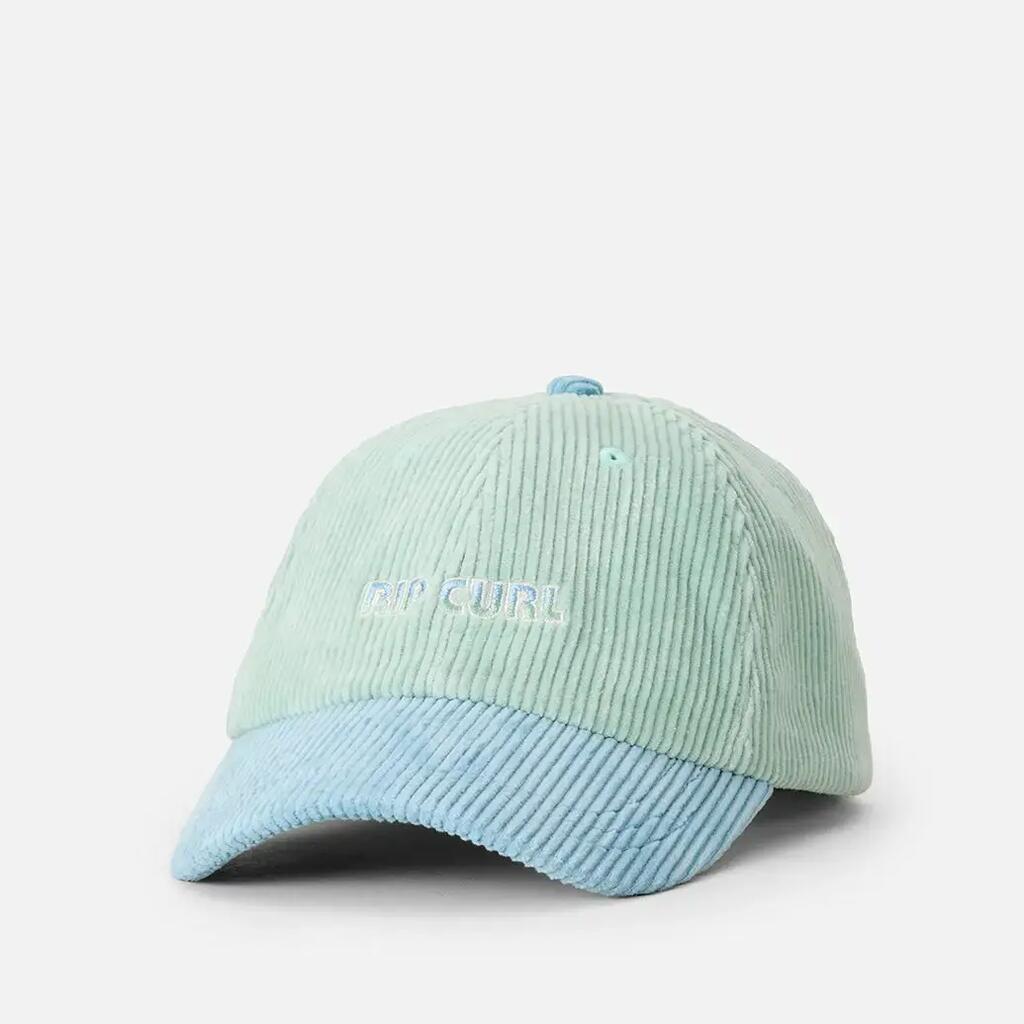 Product Unisex Casquette en velours côtelé Icons - Vintage Mint/Blue