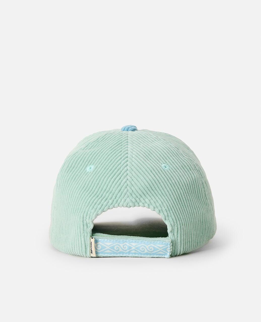 Produto Unissexo Casquette en velours côtelé Icons - Vintage Mint/Blue 5/6