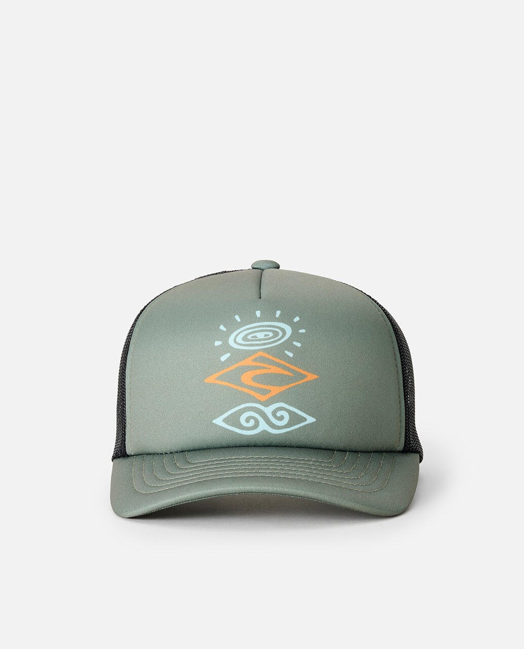 Product Unisex Chapeau Weekend Trucker Enfant - Olive 2/3