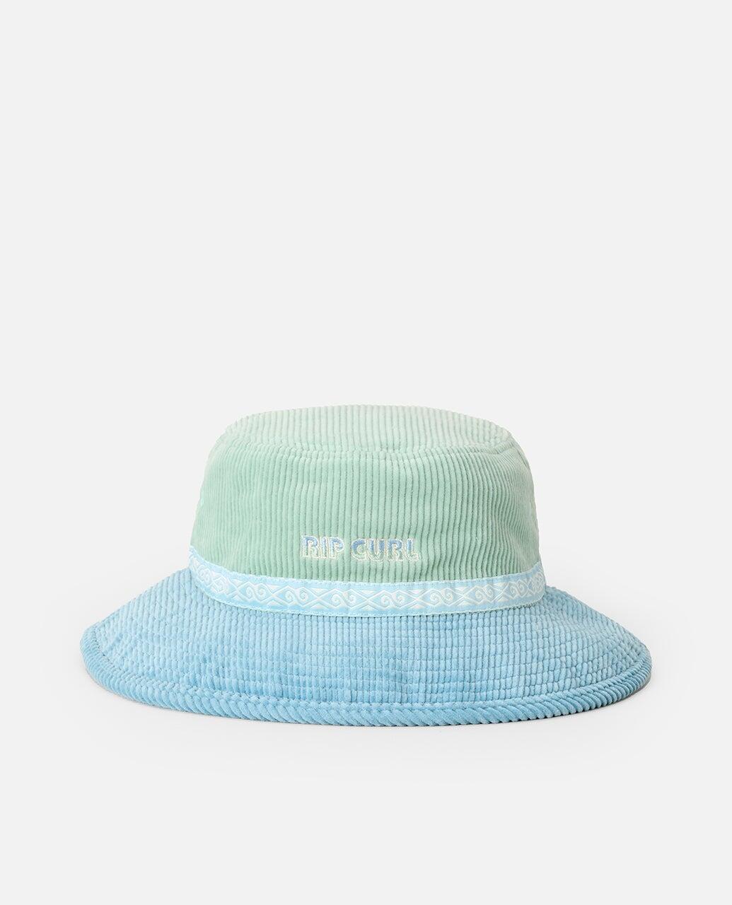 Product Unisex Casquette en velours côtelé Cosmic Kiss - Vintage Mint/Blue 2/5