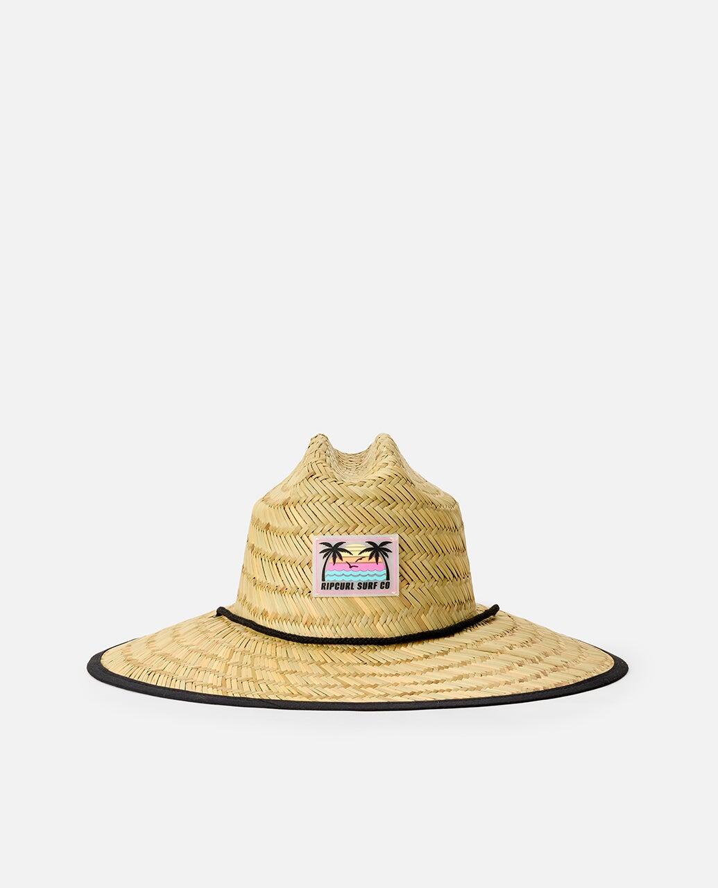 Chapeau de paille Mixed - Natural/Pink 2/5