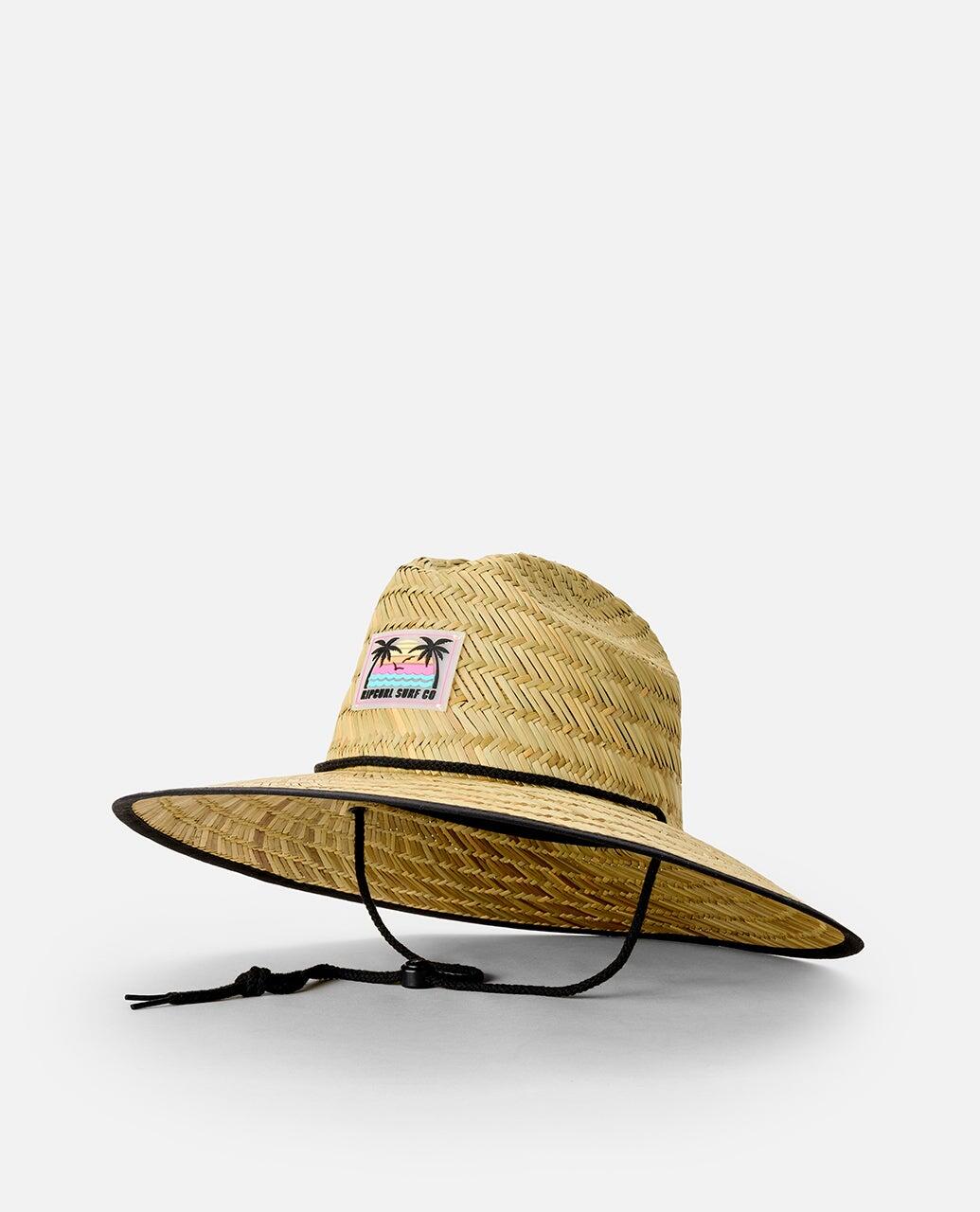 Chapeau de paille Mixed - Natural/Pink 5/5