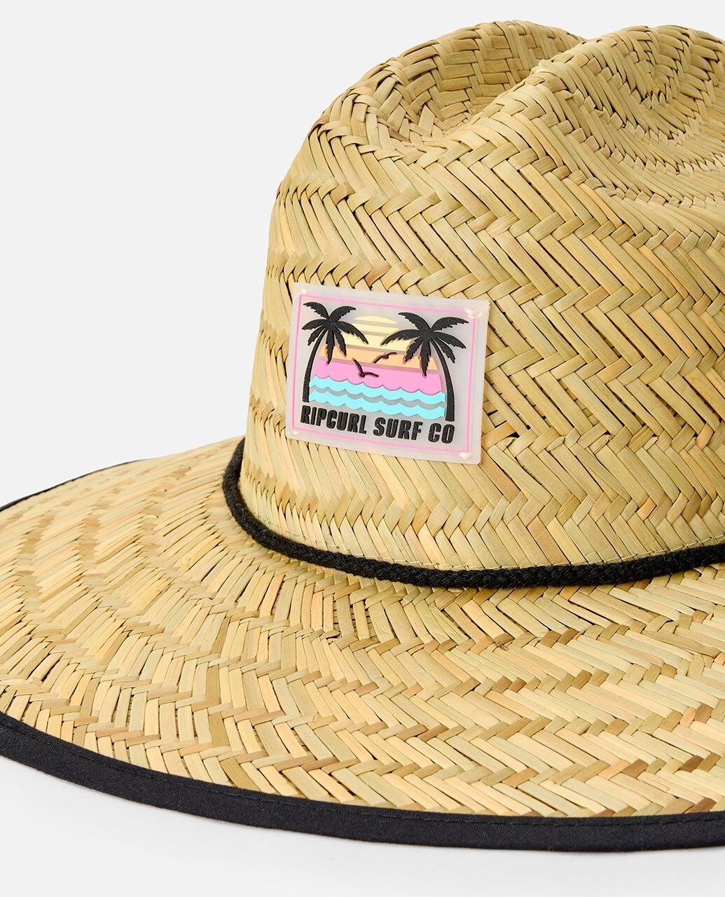 Chapeau de paille Mixed - Natural/Pink 4/5