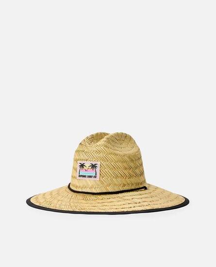 Produit Unisex Chapeau de paille Mixed - Natural/Pink