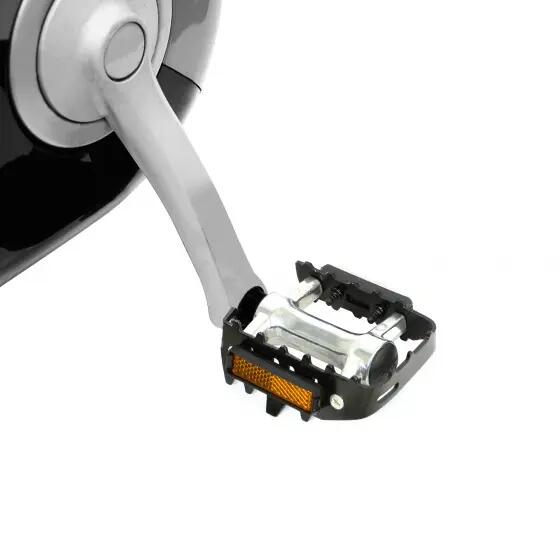 Dresco platformpedalen MTB 11 cm metaal chroom/zwart 2 stuks 5/5