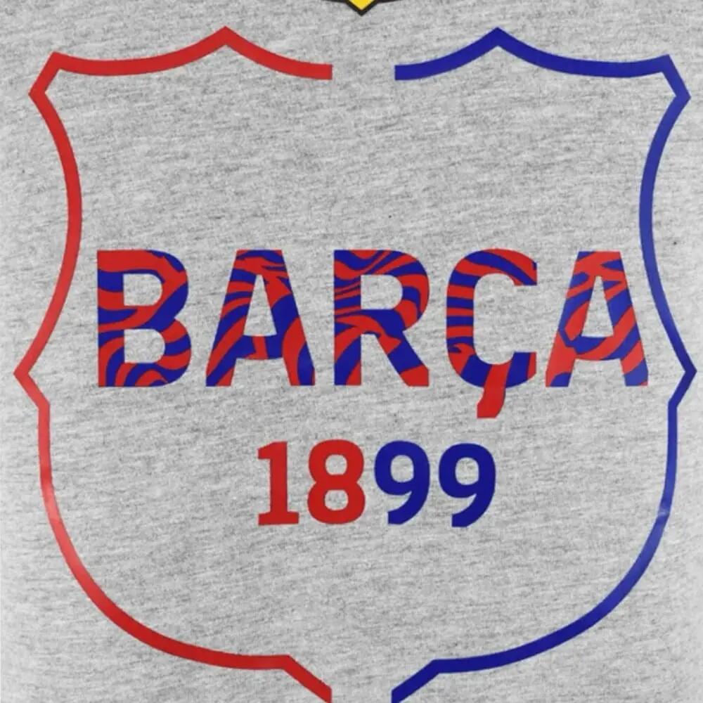 Barcelona póló gyerek szürke Cam 6/7