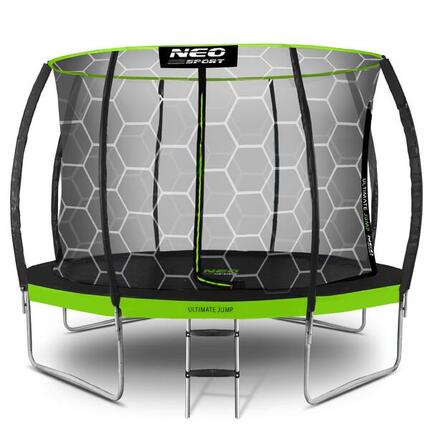 Trampolina ogrodowa Neo-Sport NS-12C221 Circle 374cm/12ft z siatką wewnętrzną