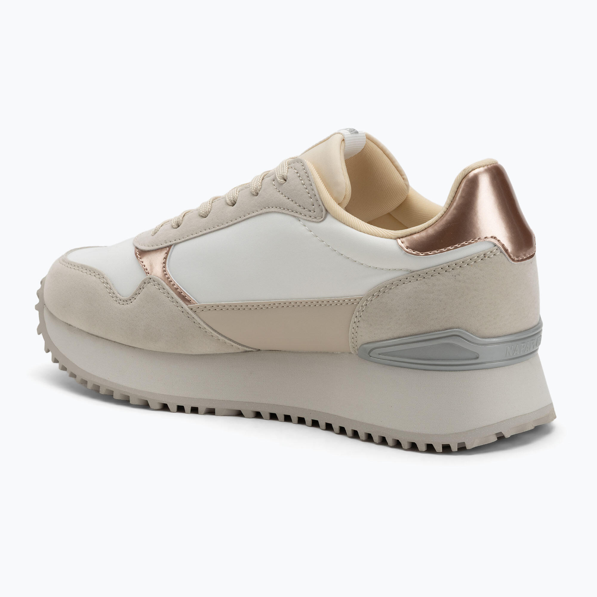 Sneaker Napapijri Astra Platform Donna - Beige Rosa Outdoor 3/7